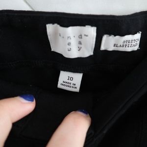 high waisted skinny stretchy work pants